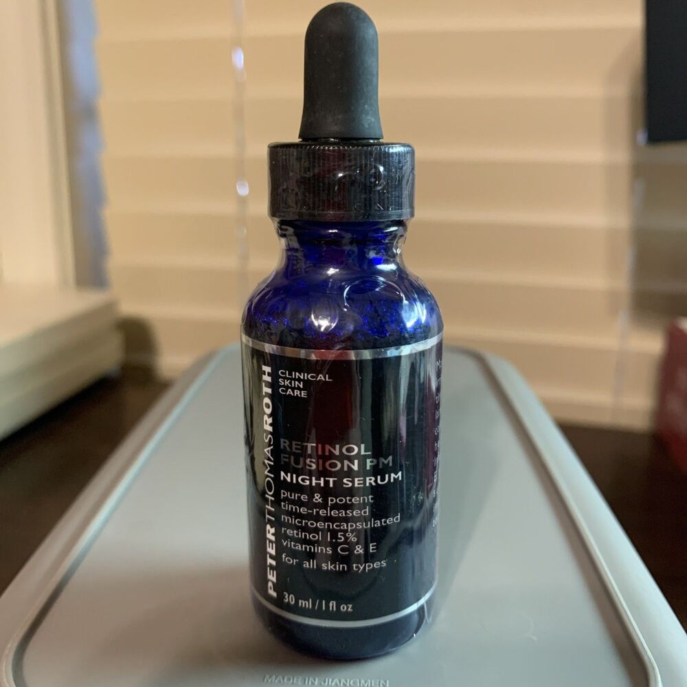 PETER THOMAS ROTH Retinol Fusion PM Night Serum 1oz NEW Sealed